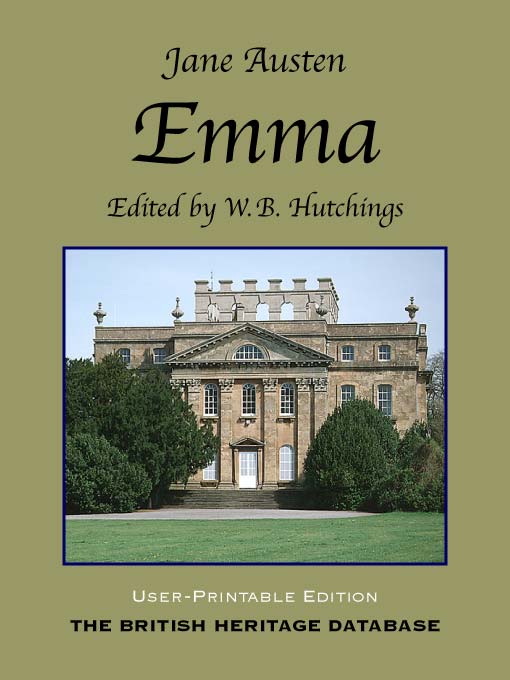 Title details for Emma - British Heritage Database Reader-Printable Edition with Study Materials by Jane Austen - Available